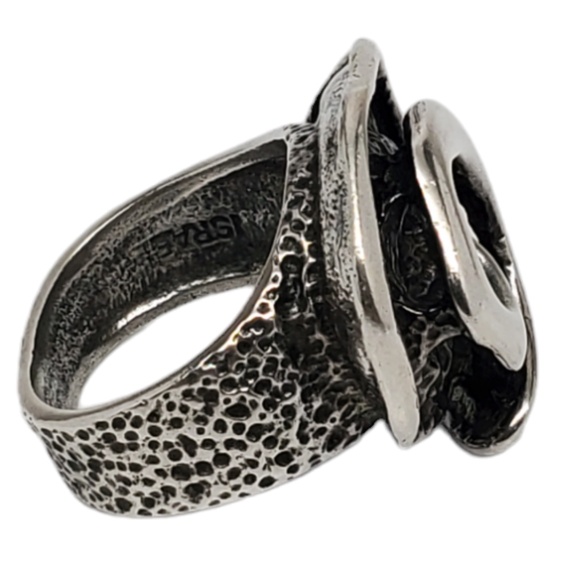 Silpada Sterling Silver Swirl Ring Size 8 #17521 - Picture 4 of 8